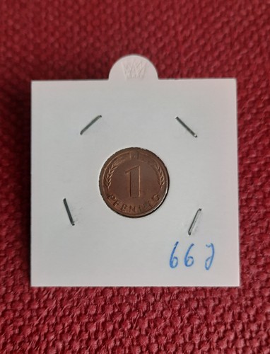 Pfennig brd 1966 hamburg - 1,