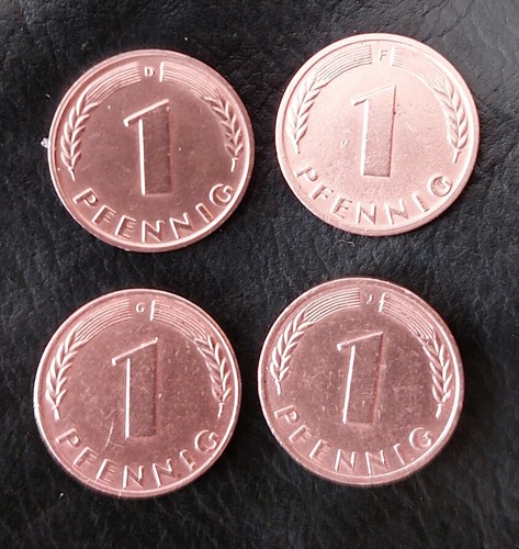 Pfennig 1966 f g - x, j