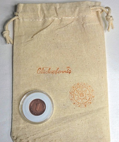 Glückspfennig pfennig 1966 - glückspfennig,