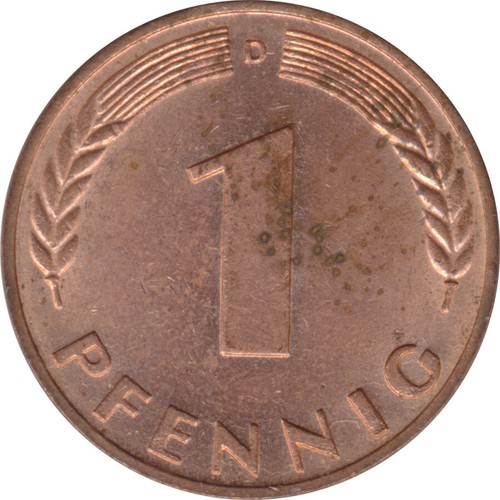 Brd pfennig 1966 d - 1,