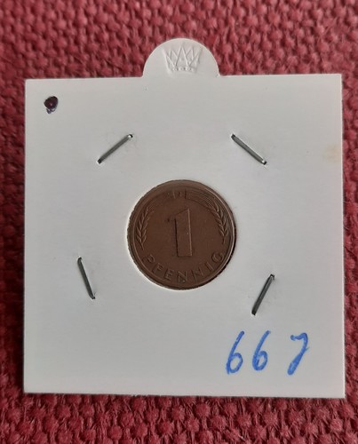 Pfennig brd 1966 hamburg - 1,
