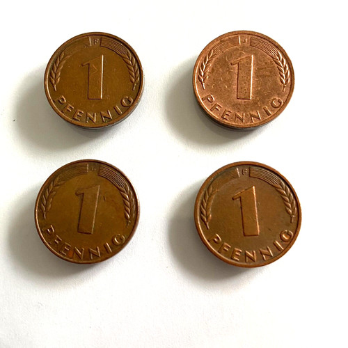 Pfennig 1966 d f - d,