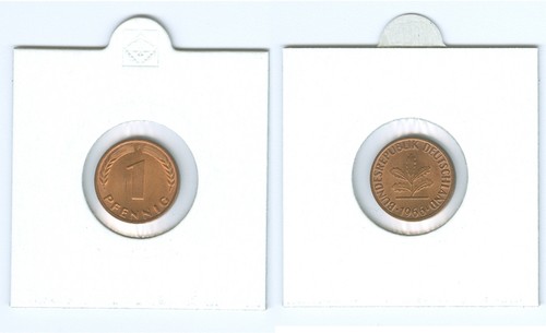Brd pfennig prägefrisch - pfennig,