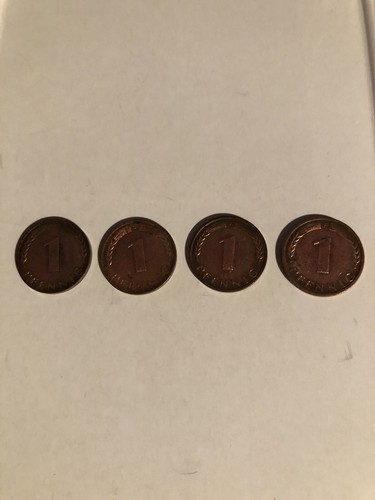 Pfennig 1966 g j - 1, d,f,g,j