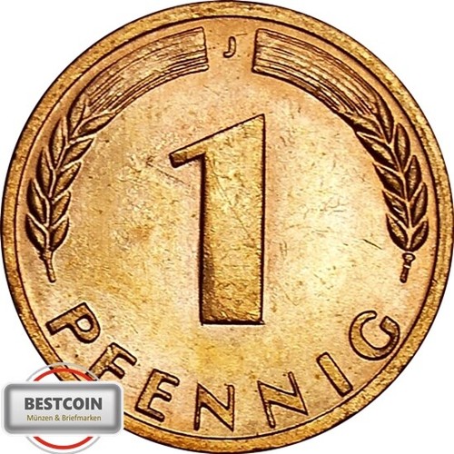 J380 pfennig brd von 1966 - pfennig, j