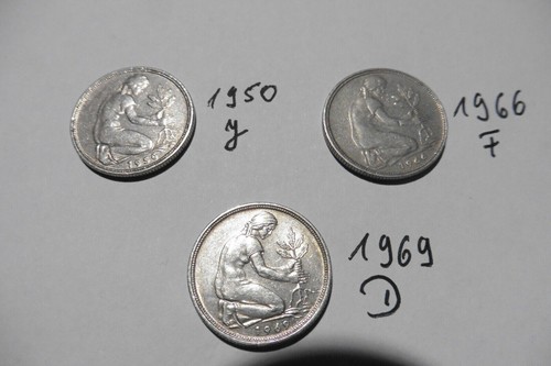 Stück münzen pfennig - 3, 50